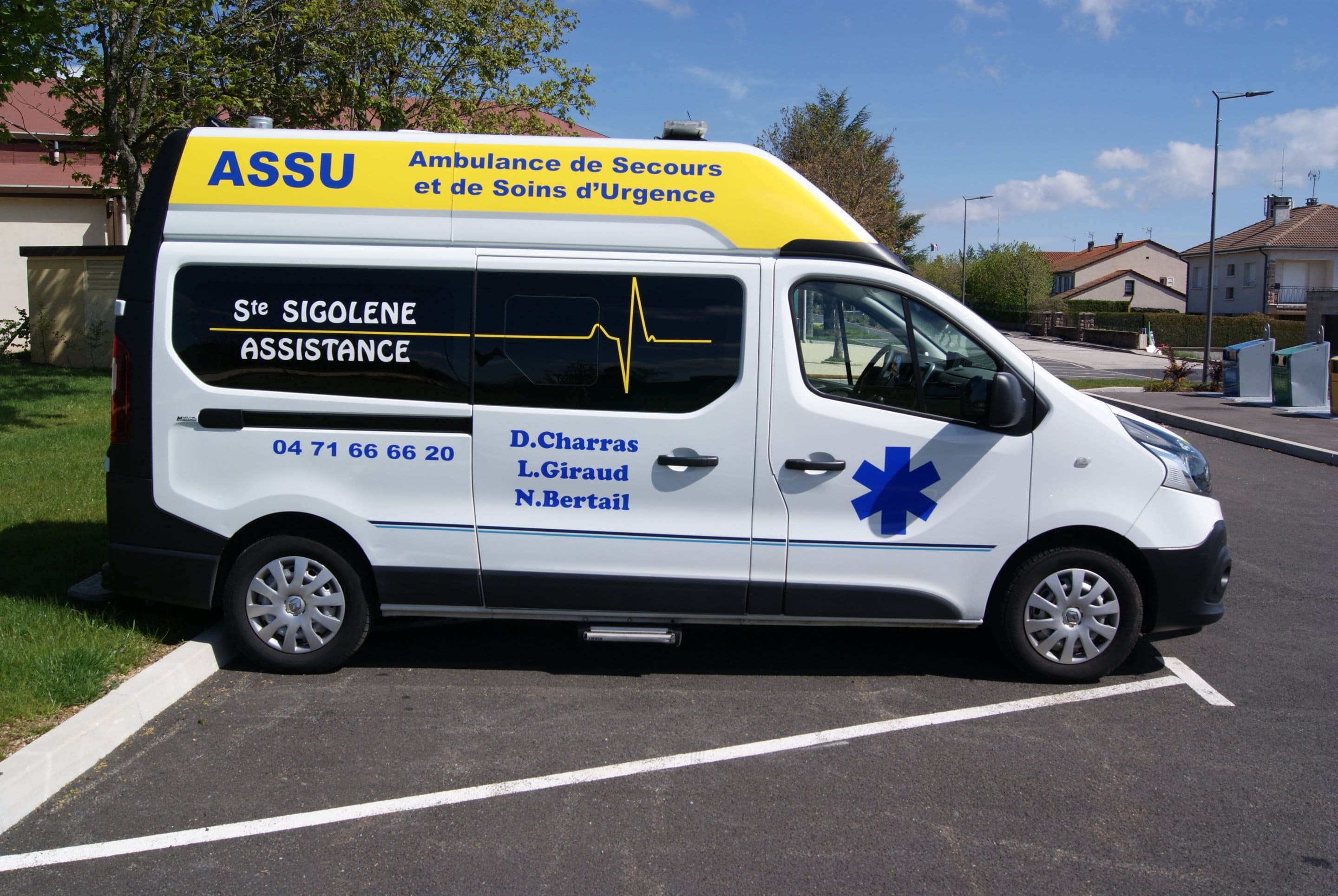 Ambulance à Monistrol-sur-Loire